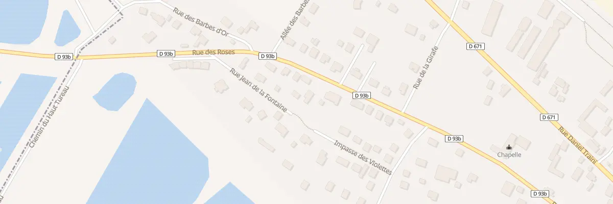 Plan du 10 Rue des Roses à Saint-Parres-lès-Vaudes