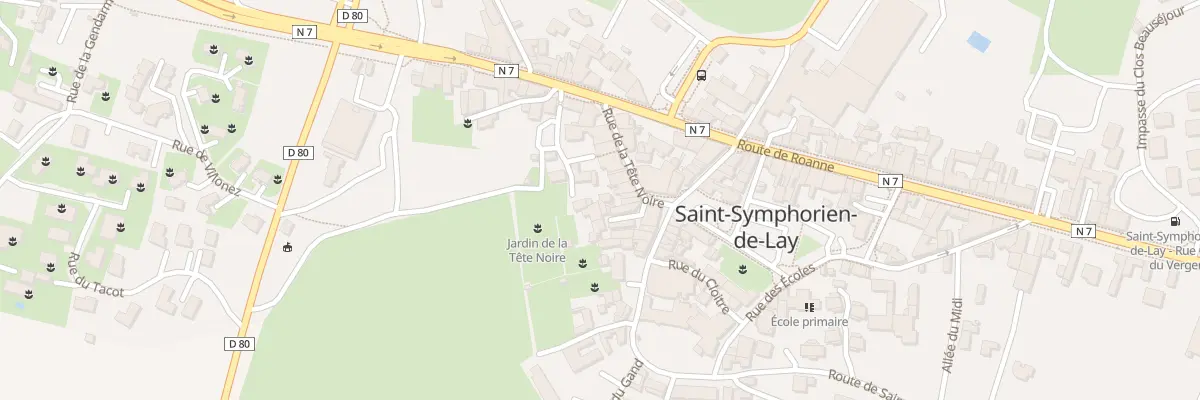 Plan du 66 Rue de la Tête Noire à Saint-Symphorien-de-Lay