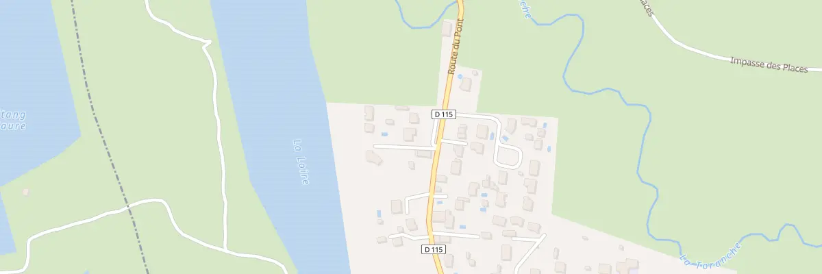 Plan du 185 Rte du Pont à Saint-Laurent-la-Conche