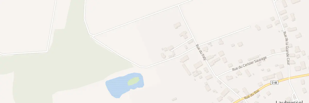 Plan du 11B Rue du Pâty à Laubressel