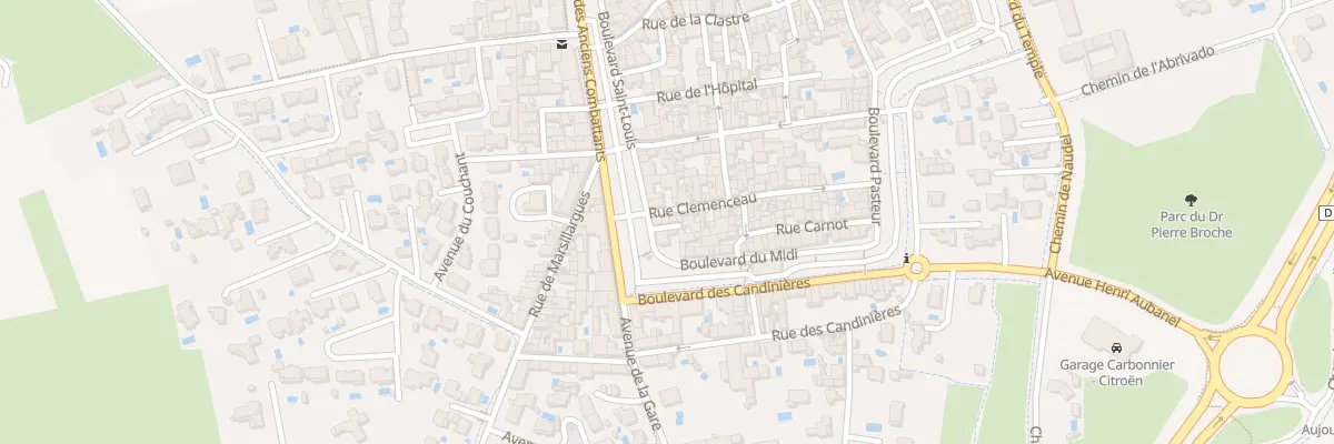 Plan du 46B Bd Saint-Louis à Aimargues