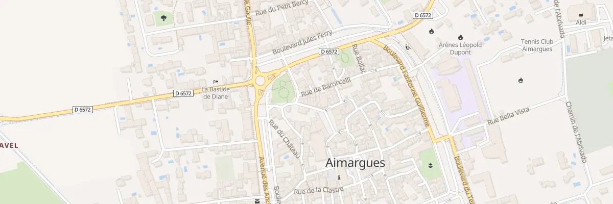 Plan du 12 Rue Mont Redon à Aimargues
