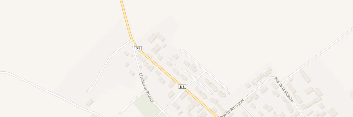 Plan du 8 Rue Lotissement La Carriere à Val-de-Vesle