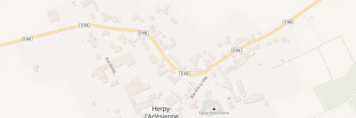 Plan du 4 Rue de la Barre à Herpy-l’Arlésienne
