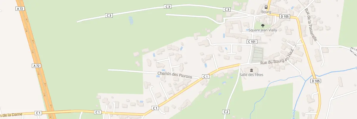 Plan du 22 Che des Piorons à Boisset-lès-Montrond