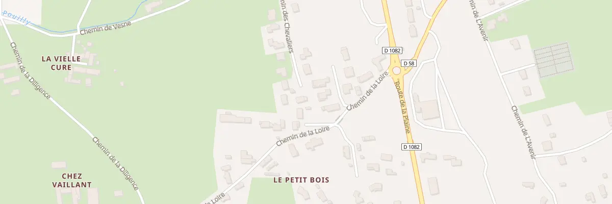 Plan du 219 Che des Chevaliers à Épercieux-Saint-Paul