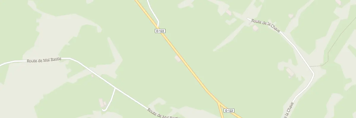 Plan du 5014 Les Travers à Sagnes-et-Goudoulet