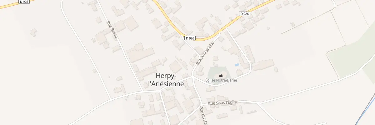 Plan du 3 Rue a Mi la Ville à Herpy-l’Arlésienne