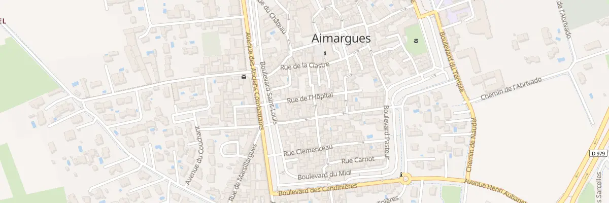 Plan du 8 Rue de l’Hôpital à Aimargues