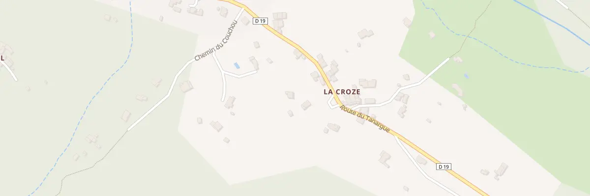 Plan du 8 Pl de la Croze à La Souche