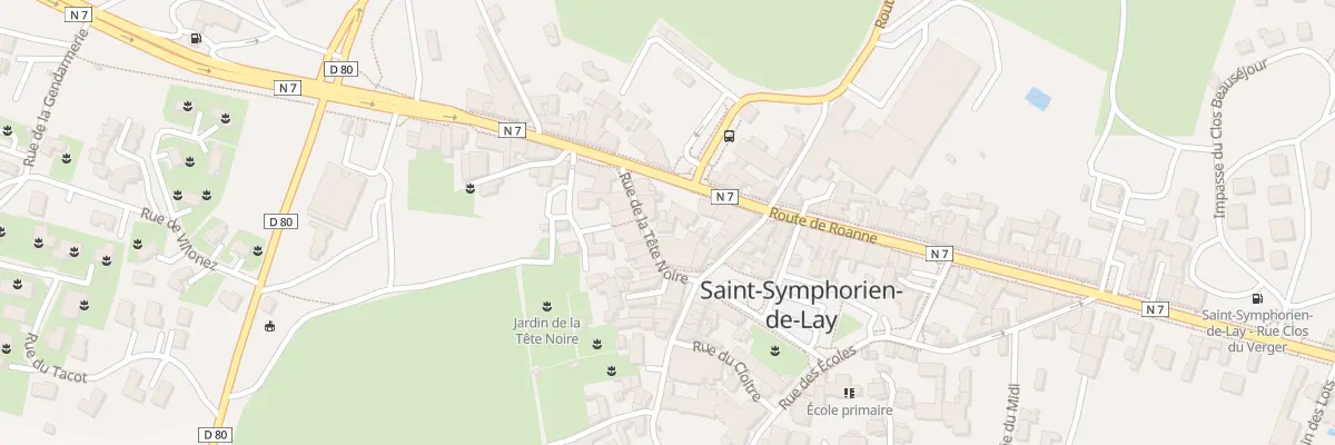 Plan du 41 Rue de la Tête Noire à Saint-Symphorien-de-Lay