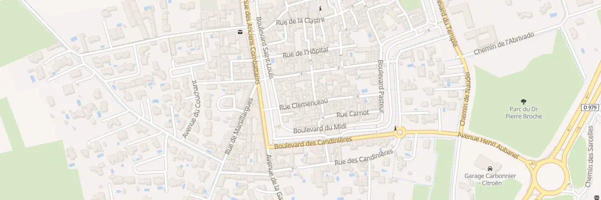 Plan du 7 Rue Clémenceau à Aimargues