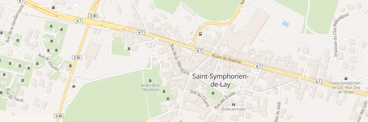 Plan du 49 Rue de la Tête Noire à Saint-Symphorien-de-Lay
