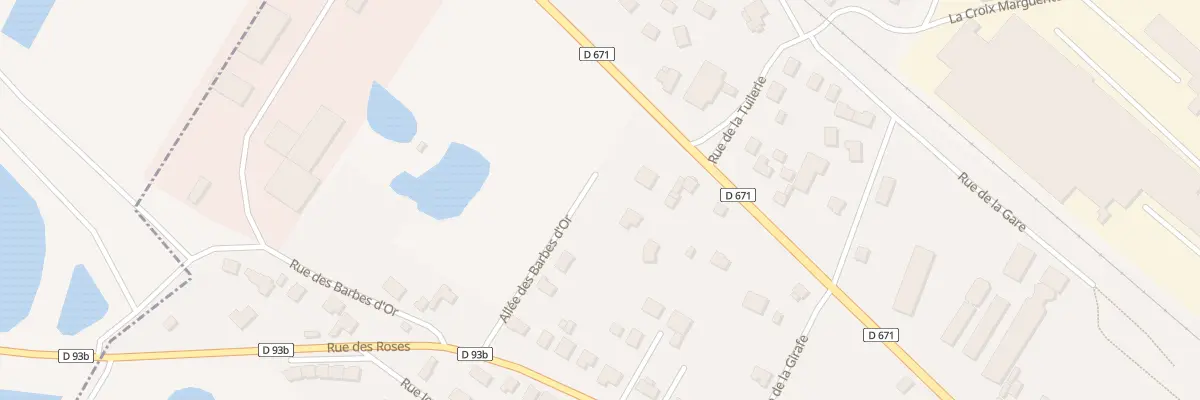 Plan du 11 All des Barbes d’Or à Saint-Parres-lès-Vaudes
