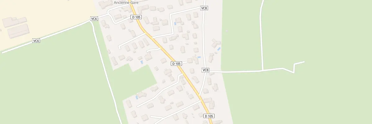 Plan du 70 Rte de la Gare à Boisset-lès-Montrond