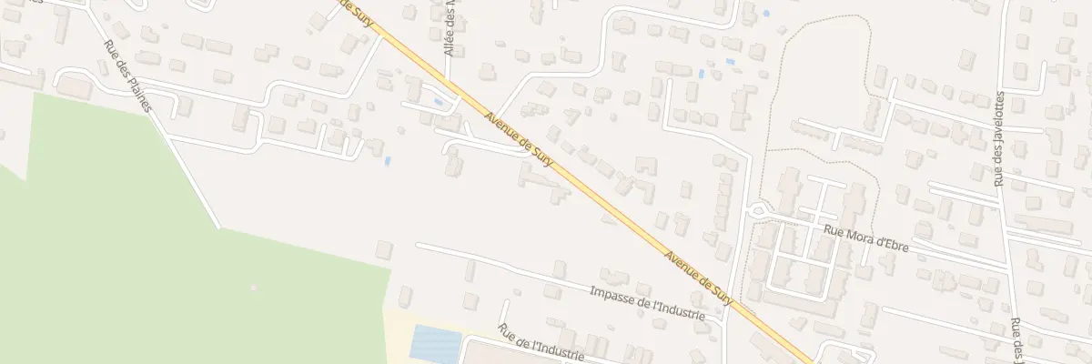 Plan du 27 Av de Sury à Bonson