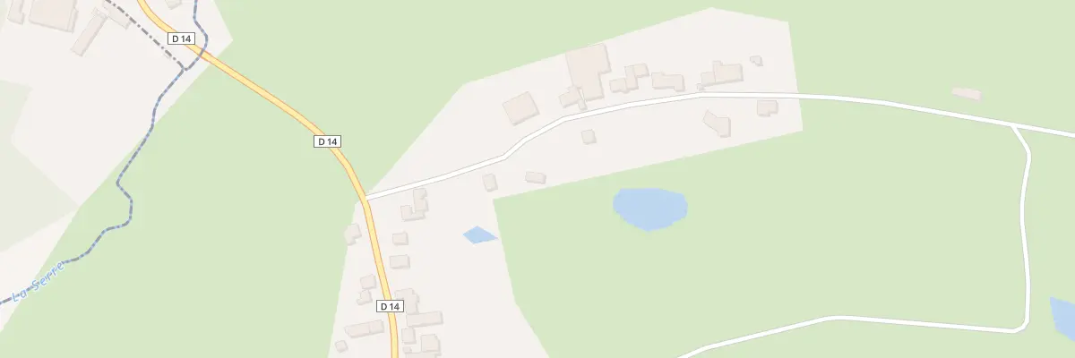 Plan du 6 Rue Robert Labart à Rocquigny