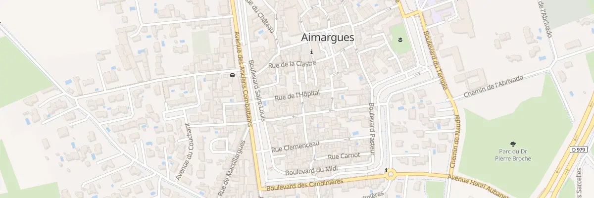 Plan du 10 Rue de l’Hôpital à Aimargues