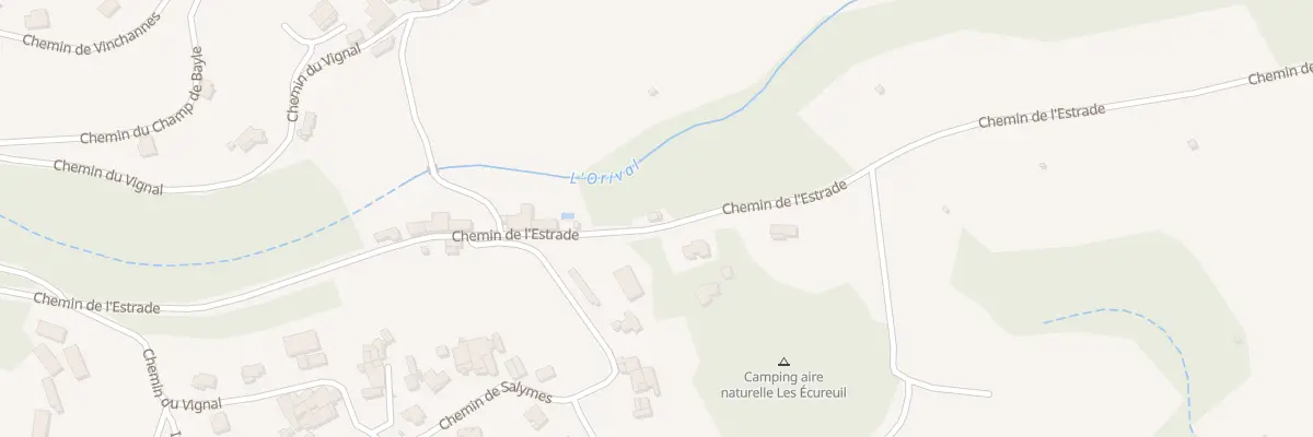 Plan du 1583 Che de l’Estrade à Lablachère