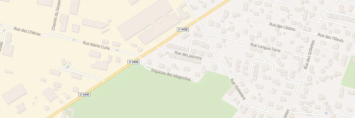 Plan du 6 Rue des Jasmins à Bonson