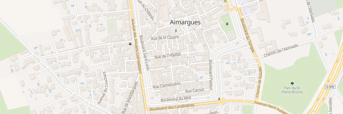 Plan du 5 Rue Gaston Béchard à Aimargues