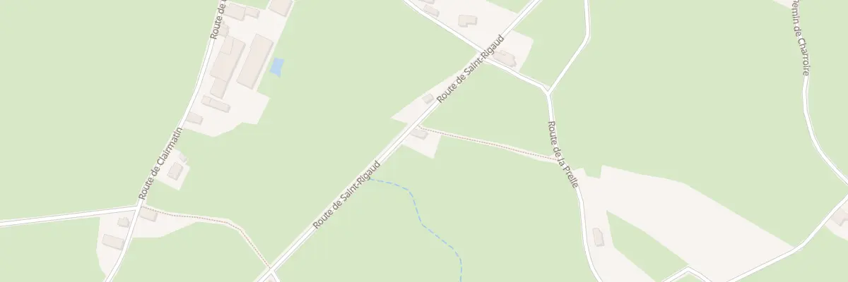 Plan du 1021 Rte de Saint-Rigaud à Ligny-en-Brionnais
