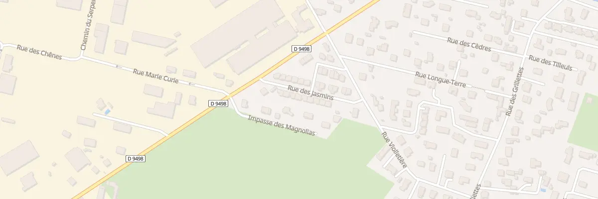 Plan du 8 Rue des Jasmins à Bonson