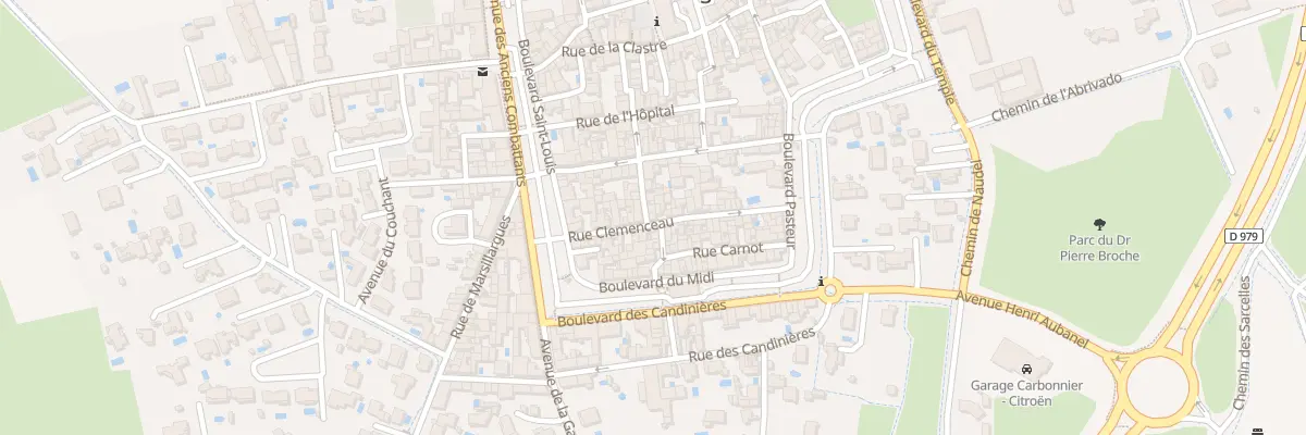 Plan du 15 Rue Clémenceau à Aimargues