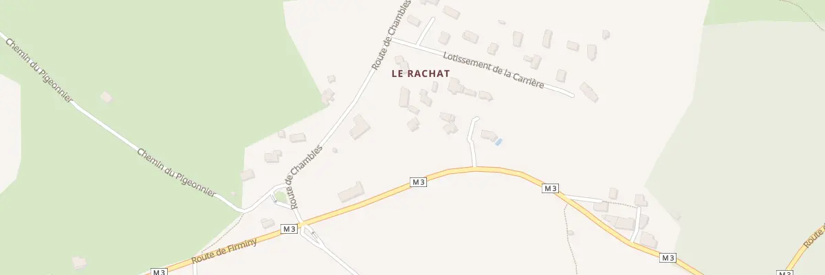 Plan du 2341 Rte de Firminy à Saint-Maurice-en-Gourgois