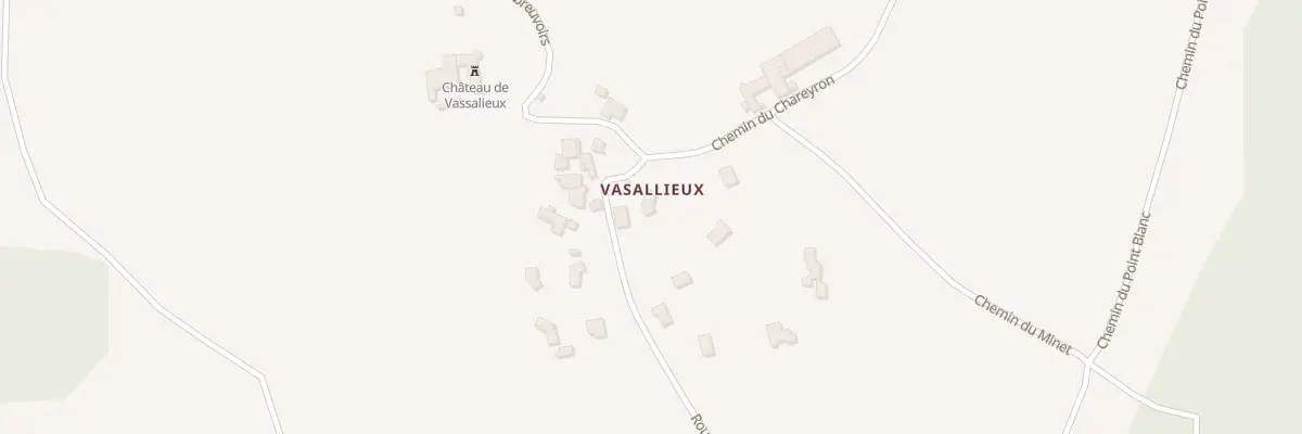 Plan du 601 Che du Chareyron à Chambles