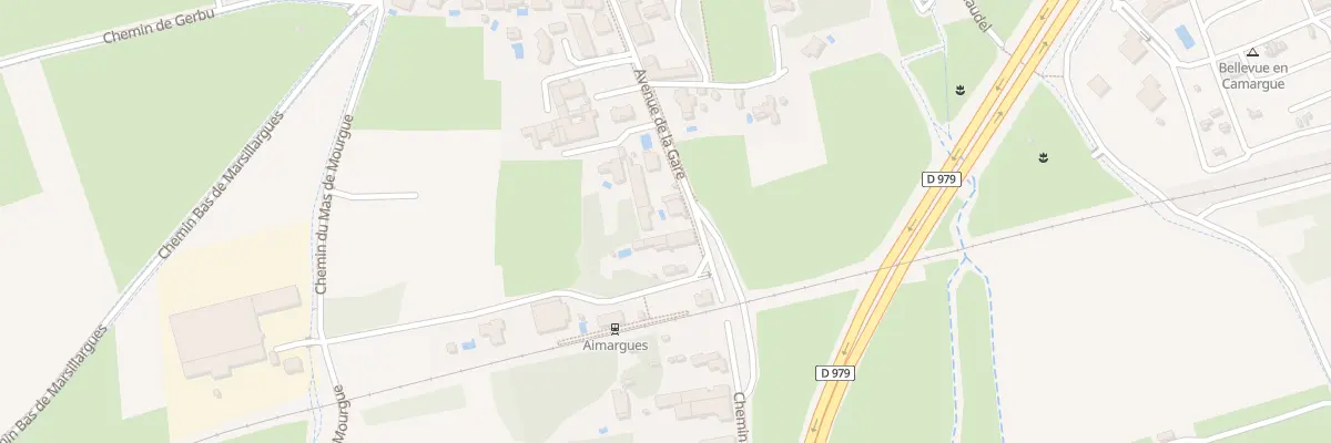 Plan du 40 Av de la Gare à Aimargues