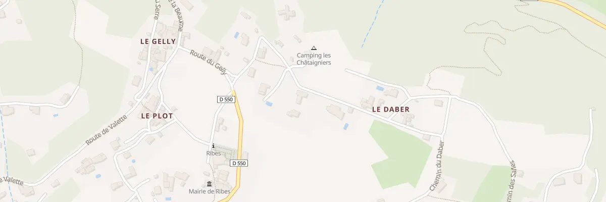 Plan du 5361 L’Eglise à Ribes