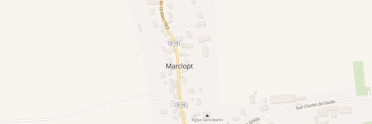 Plan du 231 Rue du Dix-Neuf Mars 1962 à Marclopt