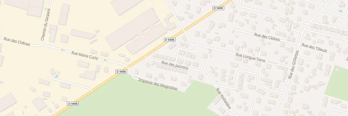 Plan du 11 Rue des Jasmins à Bonson