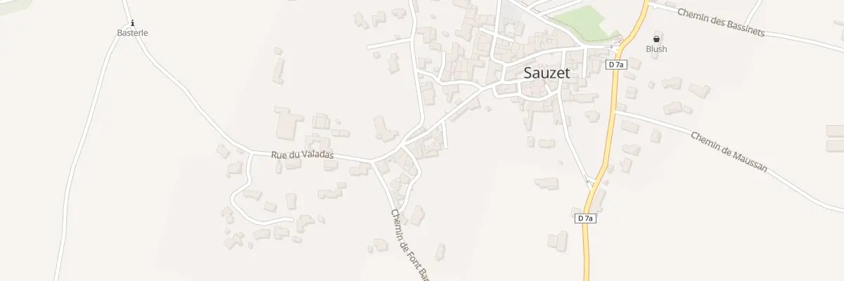 Plan du 5055 Le Village à Sauzet