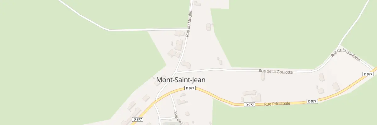 Plan du 1 Rue de la Goulotte à Mont-Saint-Jean