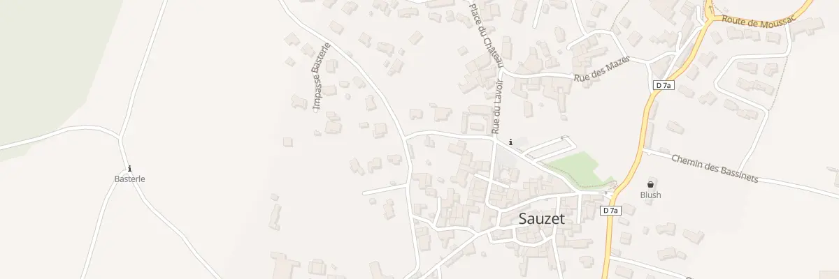 Plan du 5255 Rue du Valadas à Sauzet