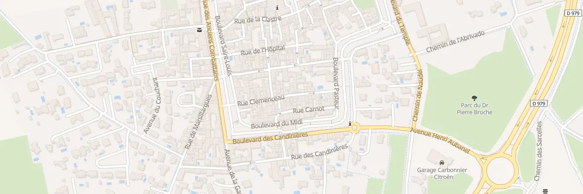 Plan du 24 Rue Clémenceau à Aimargues