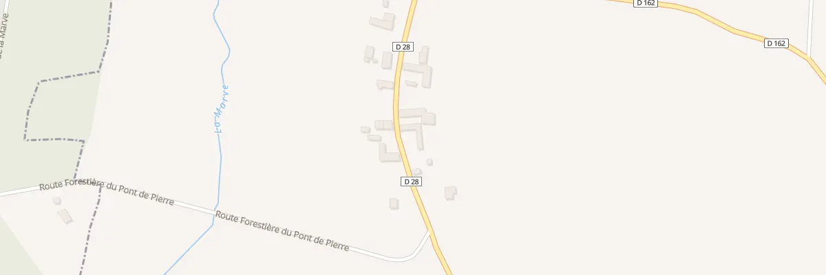 Plan du 2B Rue des Bordes à Lantages