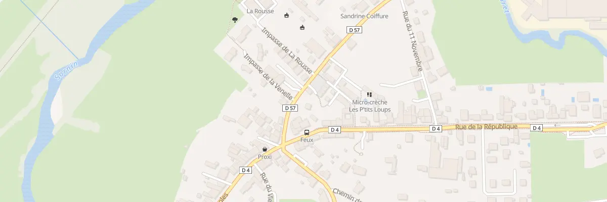 Plan du 52A Rue de l’Industrie à Saint-Denis-de-Cabanne