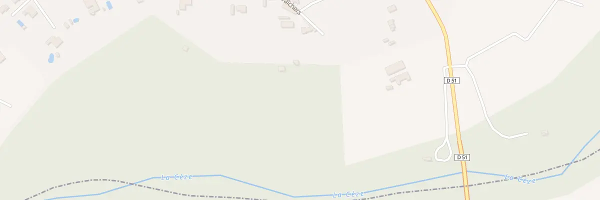 Plan du 504 Che des Maraichers à Saint-Ambroix