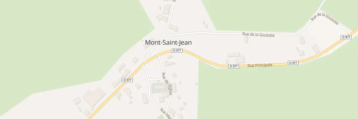 Plan du 3 Rue de l’Eglise à Mont-Saint-Jean