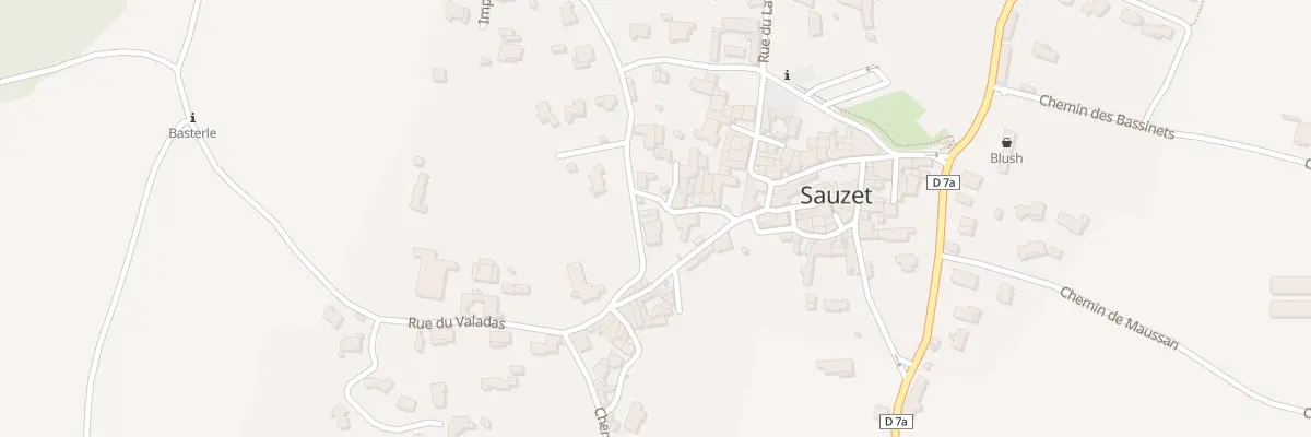 Plan du 5039 Pl de l’Aire Blanche à Sauzet