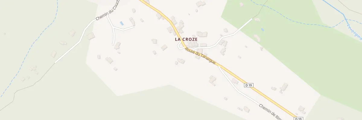 Plan du 2 Pl de la Croze à La Souche