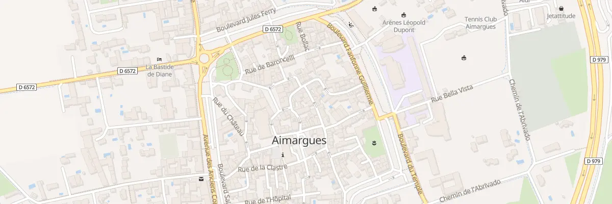 Plan du 6 Rue Roger Bernard à Aimargues