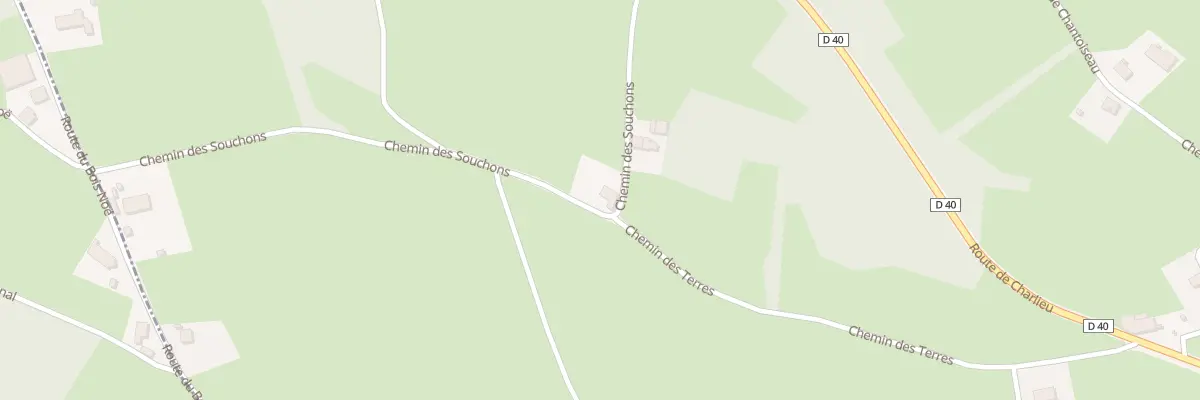 Plan du 276 Che des Souchons à Villers