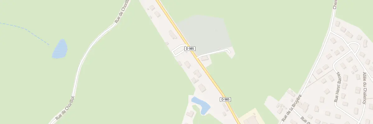 Plan du 31 Av Emiland Cognard à Perrecy-les-Forges