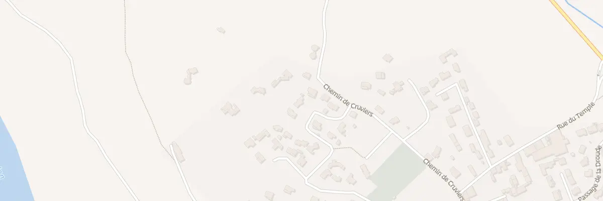 Plan du 489 Che de Brienne à Brignon