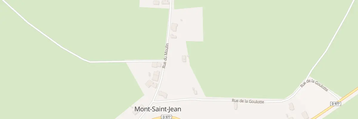 Plan du 2 Rue du Moulin à Mont-Saint-Jean