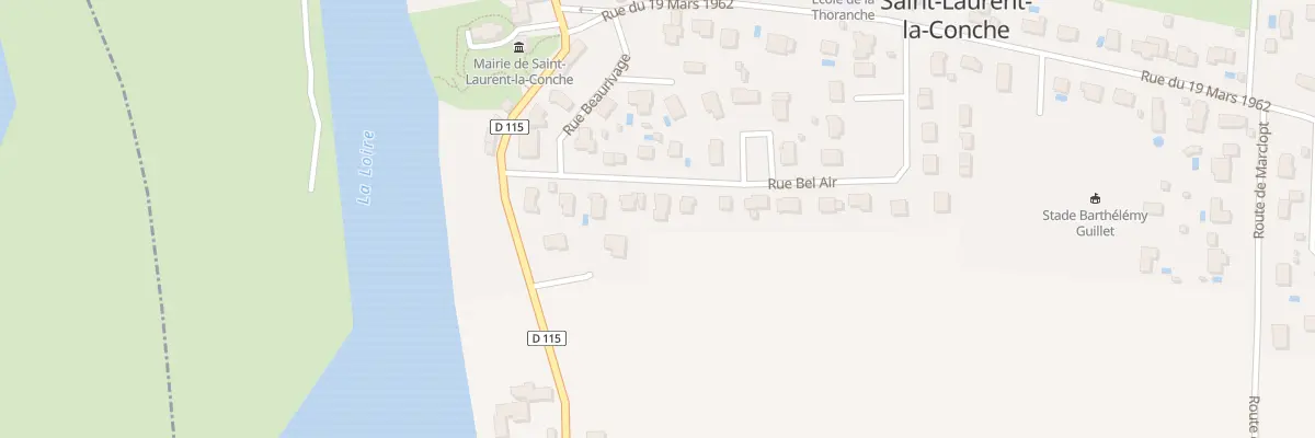 Plan du 5175 Lot Communal à Saint-Laurent-la-Conche
